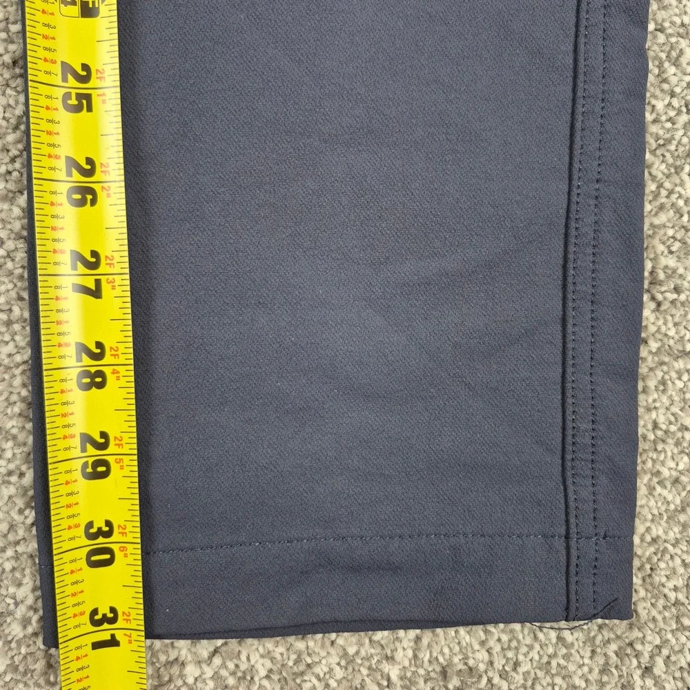 American Giant Pants Mens 30x32 Navy Blue Nylon Stretch Hiking Made in USA